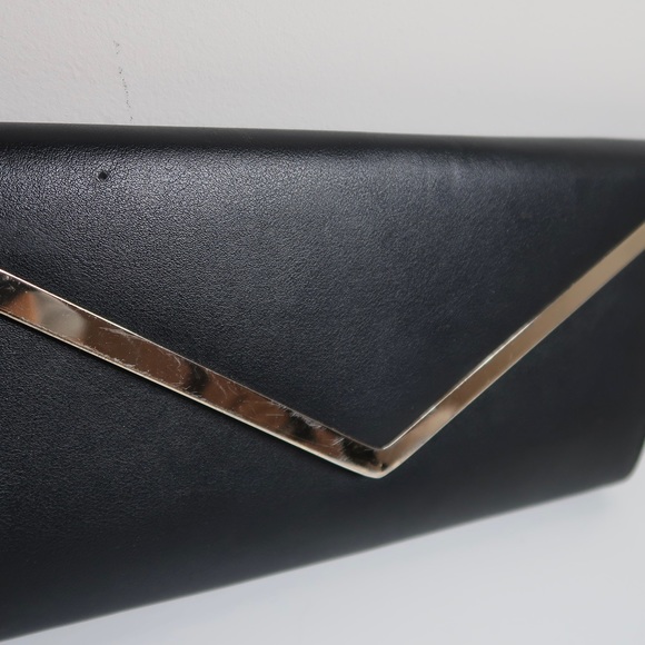 Aldo Black Envelope Clutch - Picture 3 of 7